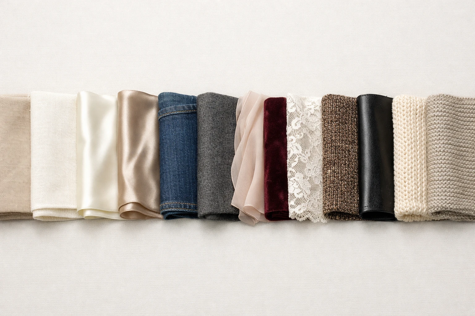 آشنایی با انواع پارچه‌ها